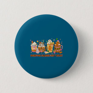 Christmas Calories Dont Count Funny Christmas Coff 6 Cm Round Badge
