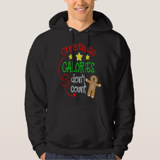Christmas Calories Don't Count - Funny Cute Ginger Hoodie
