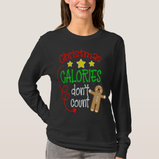 Christmas Calories Don't Count - Funny Cute Ginger T-Shirt
