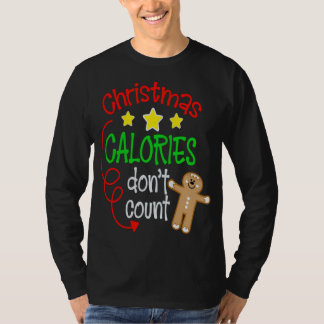 Christmas Calories Don't Count - Funny Cute Ginger T-Shirt