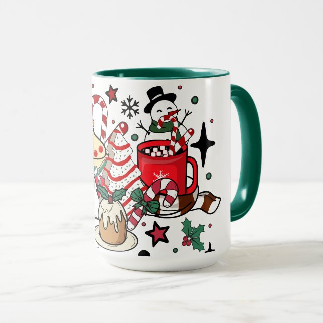 Christmas Calories Don't Count Mug (Front Right)