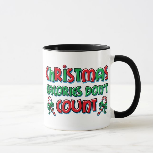 Christmas Calories Mug (Right)