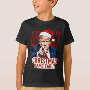Christmas Came Early Funny Donald Trump Santa Clau T-Shirt
