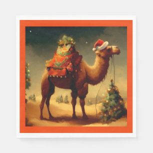 Christmas Camel 1 Napkin