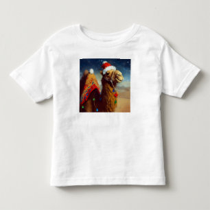 Christmas Camel 3 Toddler T-Shirt