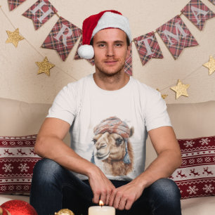 Christmas Camel, customisable  T-Shirt