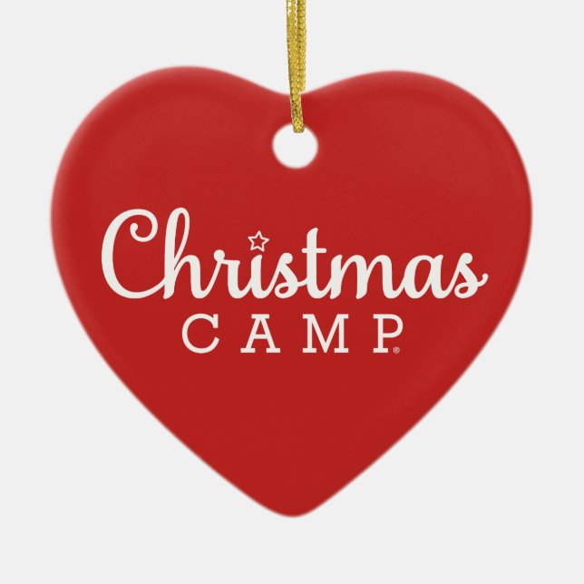 Christmas Camp Ornaments | Christmas Ornaments  (Front)