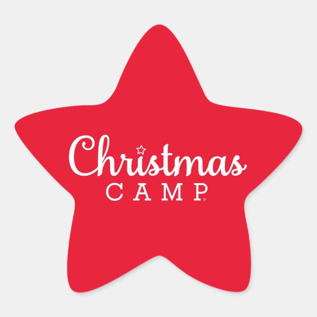 Christmas Camp Stickers | Christmas Stickers  (Front)