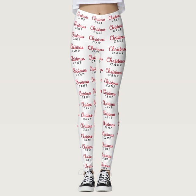 Christmas Camp Tights | Christmas Tights  (Front)