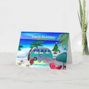 Christmas camper Holiday Card