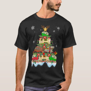 Christmas Camping X mas Camping Truck Tree Camper T-Shirt