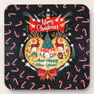 Christmas Candies Coaster