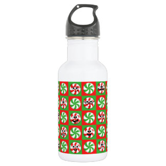 Christmas Candies Faces 532 Ml Water Bottle