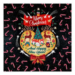 Christmas Candies Poster