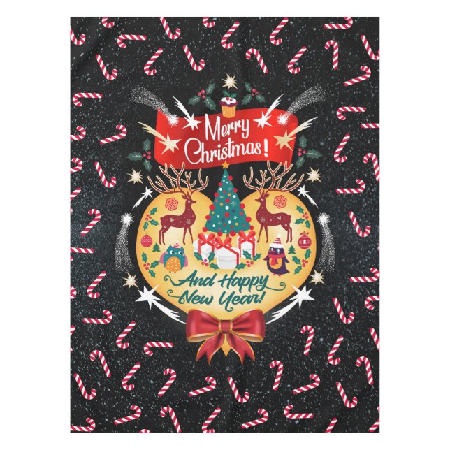 Christmas Candies Tablecloth (Front)