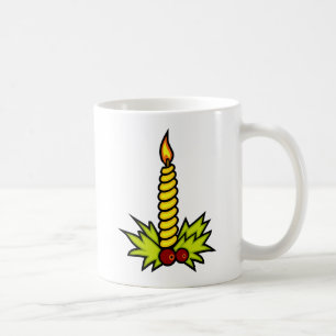 Christmas Candle Coffee Mug