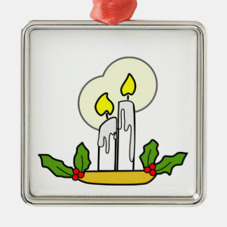 Christmas Candle Ornament