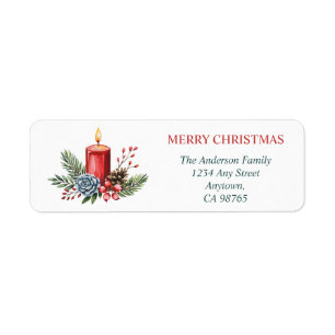 Christmas candles floral pine cone Bouquet