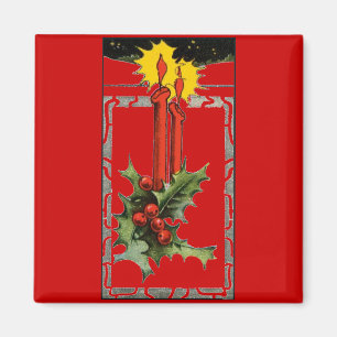 Christmas Candles Magnet