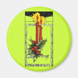Christmas Candles Magnet