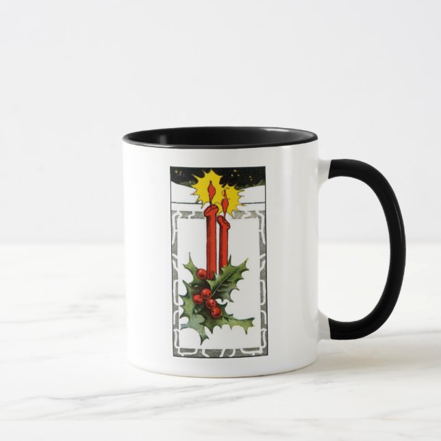 Christmas Candles Mug (Right)