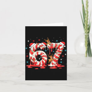 Christmas Candy Cane 67 Meme Six Seven Funny Boys Card