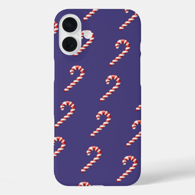 Christmas Candy Cane  Case-Mate iPhone Case (Back)