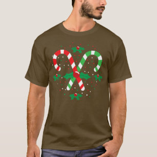 Christmas Candy Cane Christmas Sweets Merry Christ T-Shirt