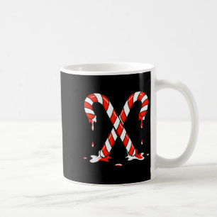 Christmas Candy Cane Drip Boys Girls Kids  Coffee Mug