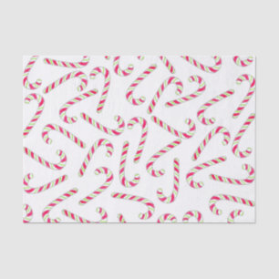Christmas candy cane pattern tissue paper