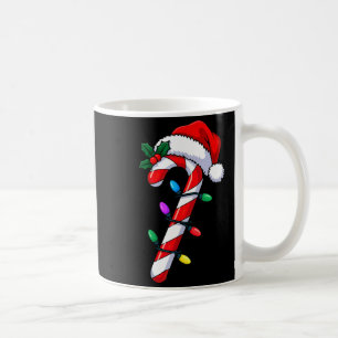 Christmas Candy Cane Santa Xmas  Coffee Mug