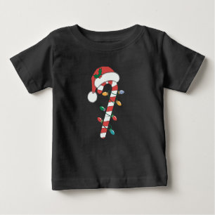 Christmas Candy Cane Santa Xmas Kids Baby T-Shirt