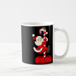 Christmas Candy Cane Santa Xmas Kids Toddler Youth Coffee Mug