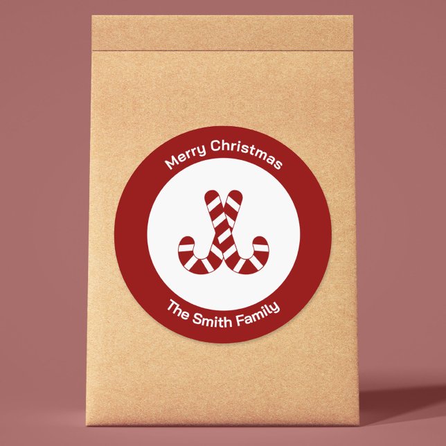 Christmas Candy Cane Sticker (Christmas Candy Cane Sticker)