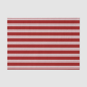 Christmas Candy Cane Stripes Tissue Paper