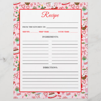 Christmas Candy Cane Sweets Recipe Page
