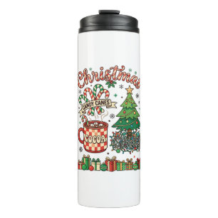 Christmas Candy Canes Cocoa Chaos Tree Mug Present