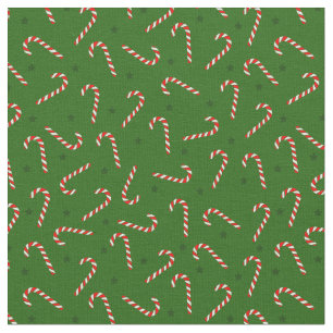 christmas candy canes fabric