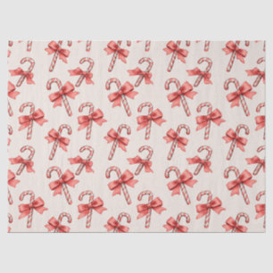 Christmas Candy Canes Tissue Paper