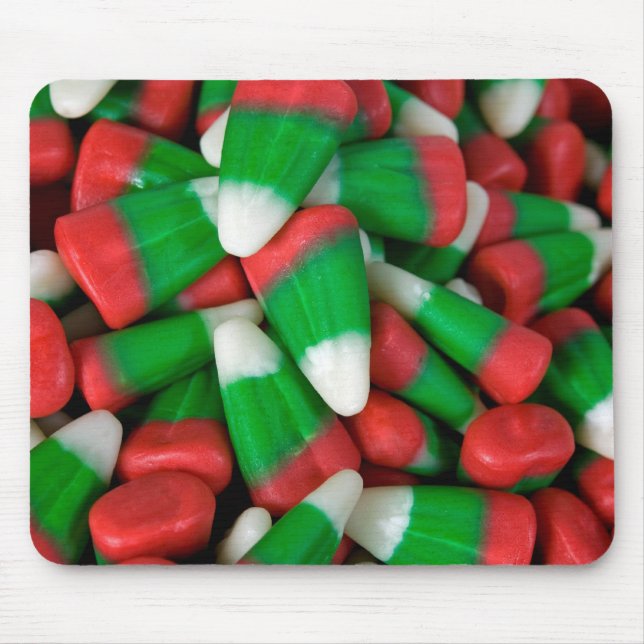 Christmas candy corn mouse pad (Front)