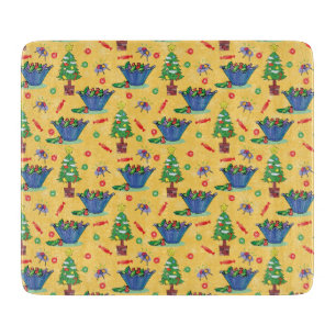 Christmas candy cutting board