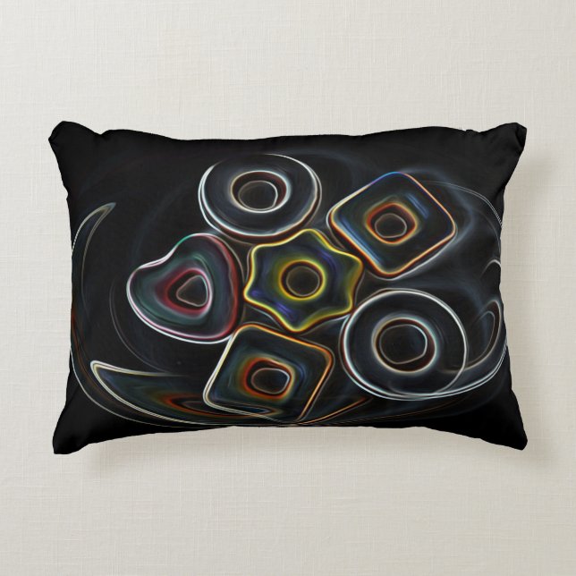 Christmas candy decorative cushion (Front)