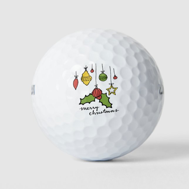 Christmas candy  golf balls (Front)
