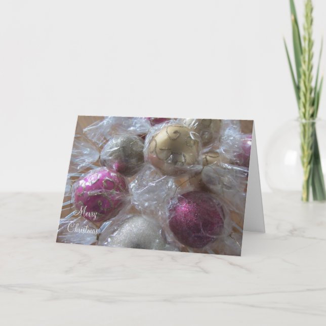 Christmas Candy Holiday Card (Front)