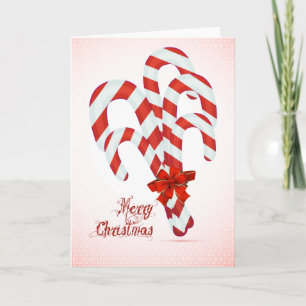 Christmas Candy Holiday Card