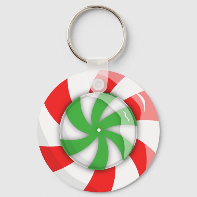 Christmas Candy Key Ring (Front)