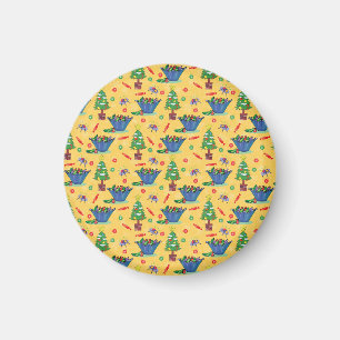 Christmas candy magnet
