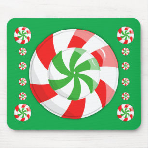 Christmas Candy Mouse Pad