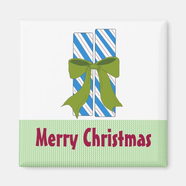 Christmas Candy Sticks Magnet (Front)