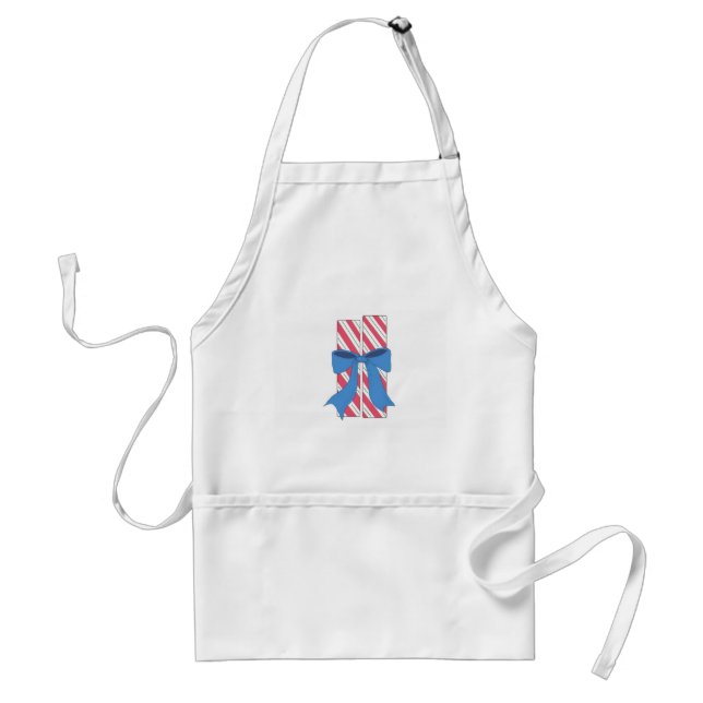 Christmas Candy Sticks Standard Apron (Front)